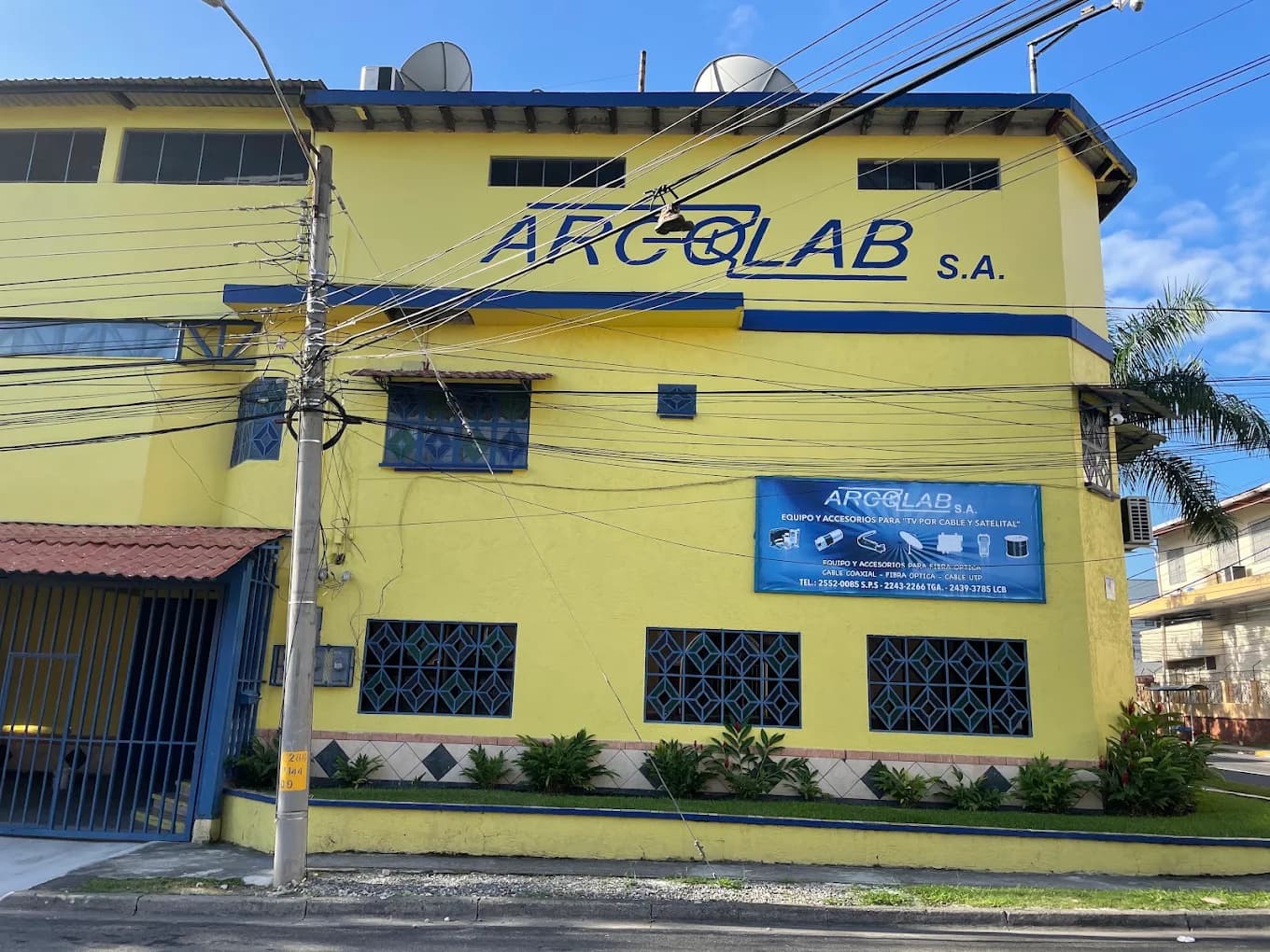 Instalaciones Arconet S.A. en San Pedro Sula