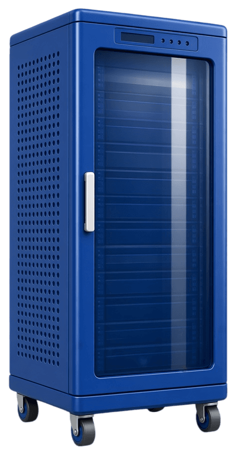 Gabinete rack para infraestructura de telecomunicaciones